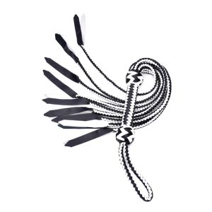 Genuine Leather Flogger Stingy Whip Heavy BDSM Kink Accessory Fetish Impact Toy Punishment Tool Adult Roleplay Gear