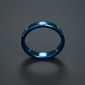 ABS HEAVY FLAT RING BLUE PLAZMA