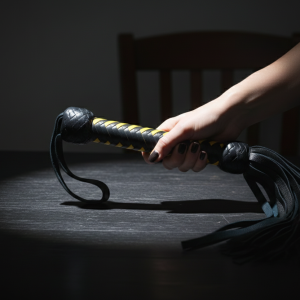 Shadow and Stripe: The Leather Flogger