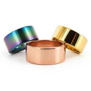 Steel MEGA WIDE Cock Ring | Various Sizes & Colors