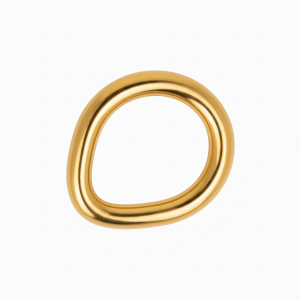 AB-S Gold ERGO Flared Cock Ring