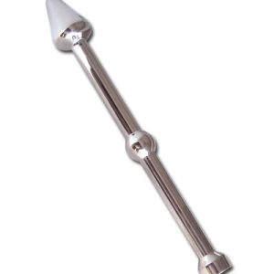 Premium Stainless Steel Prostate Massager & Dilator - Ergonomic Tapered Design with Smooth Mirror Finish